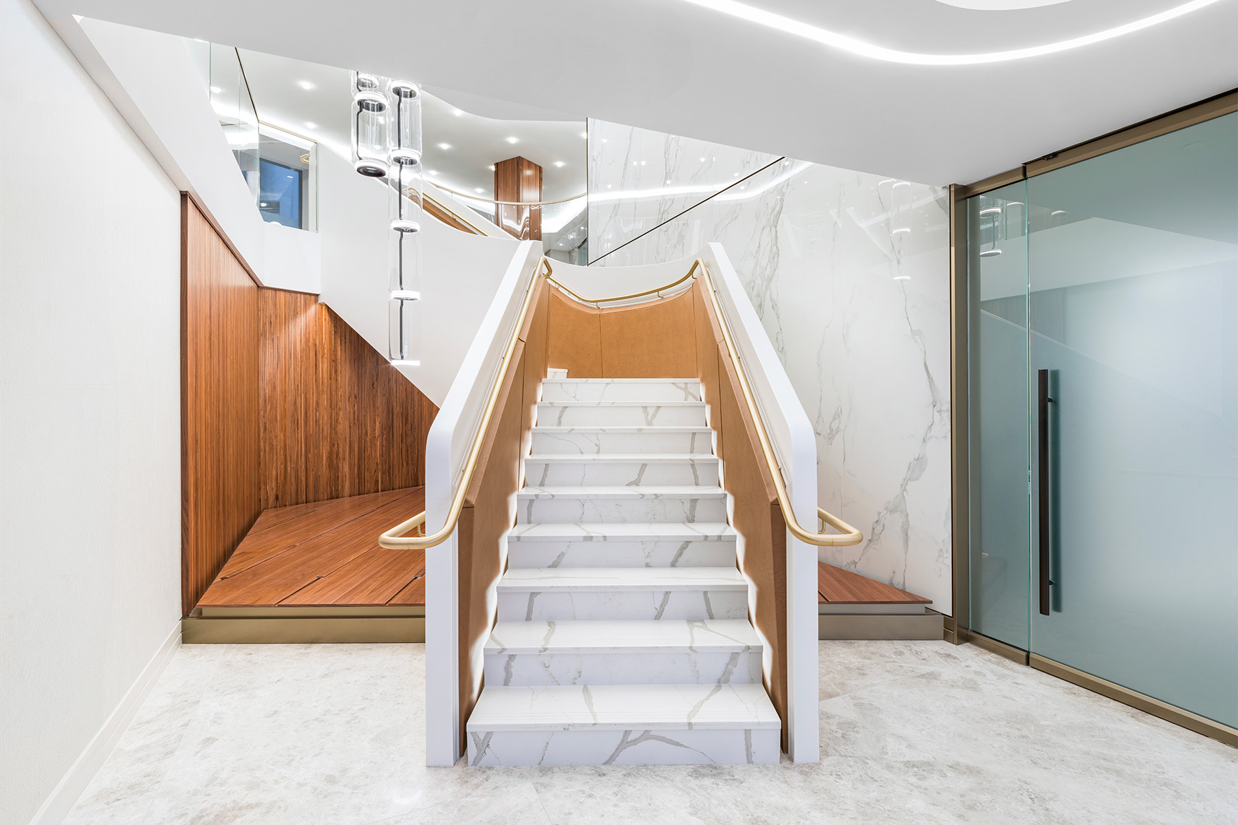 Office, Commercial, Stairs