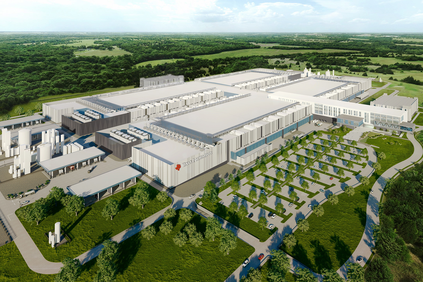Texas Instruments - Fabrication Plant Facility | TLC Engineering Solutions