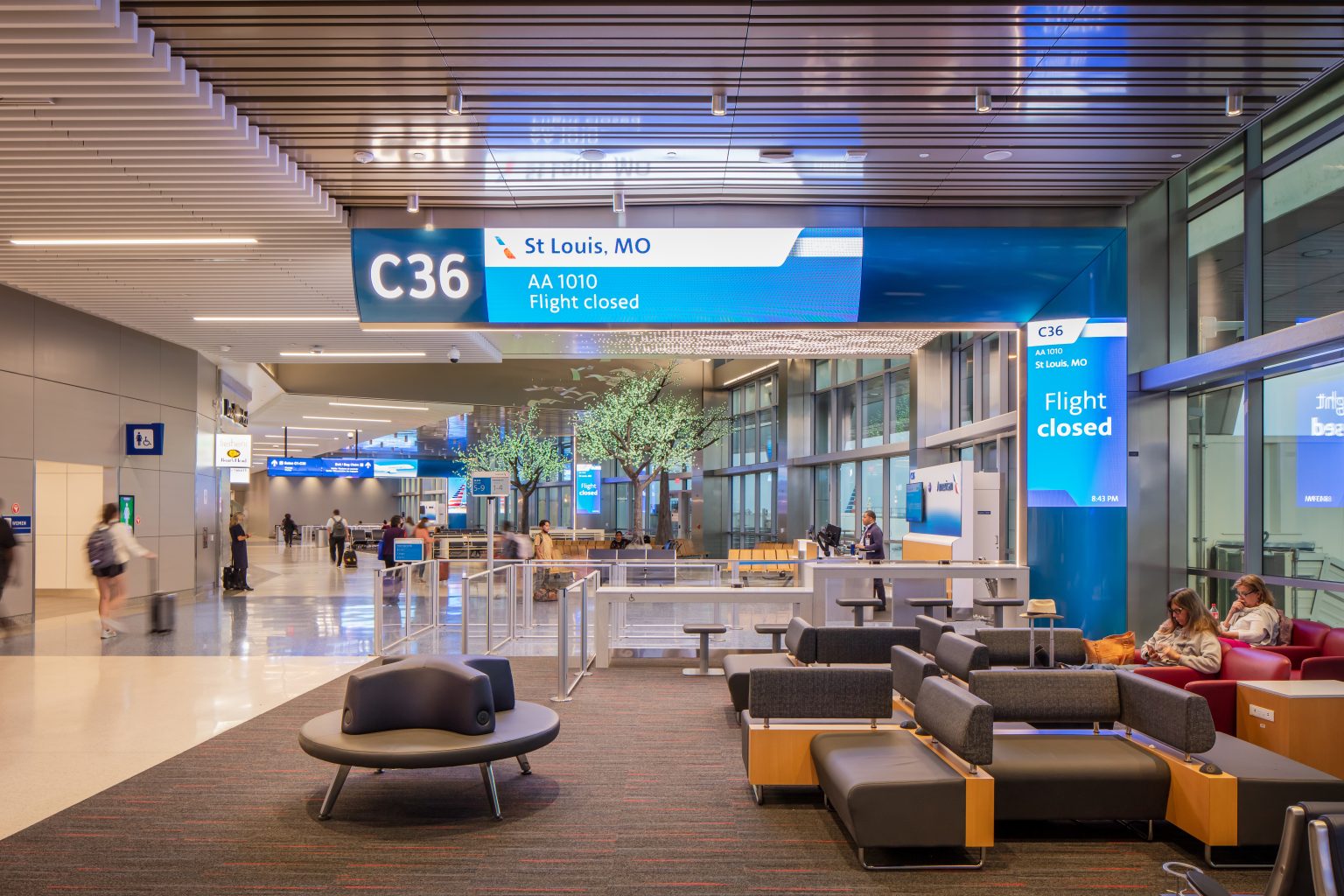 Dallas Fort Worth International Airport (DFW) Terminal C High-C Gates ...