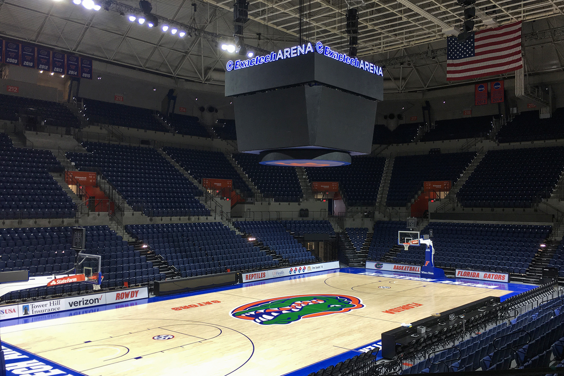 University of Florida Exactech Arena at the Stephen C. O'Connell Center ...